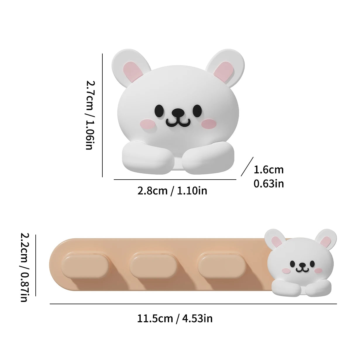 🔌 EasyTrip™ Cute Cable Organizer