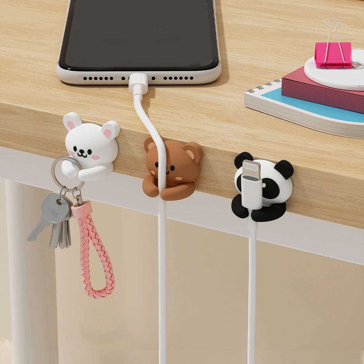 🔌 EasyTrip™ Cute Cable Organizer
