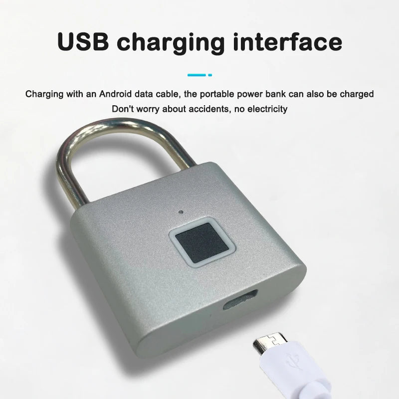 🔒 Easy SafeTrip™ Magnetic Fingerprint Lock