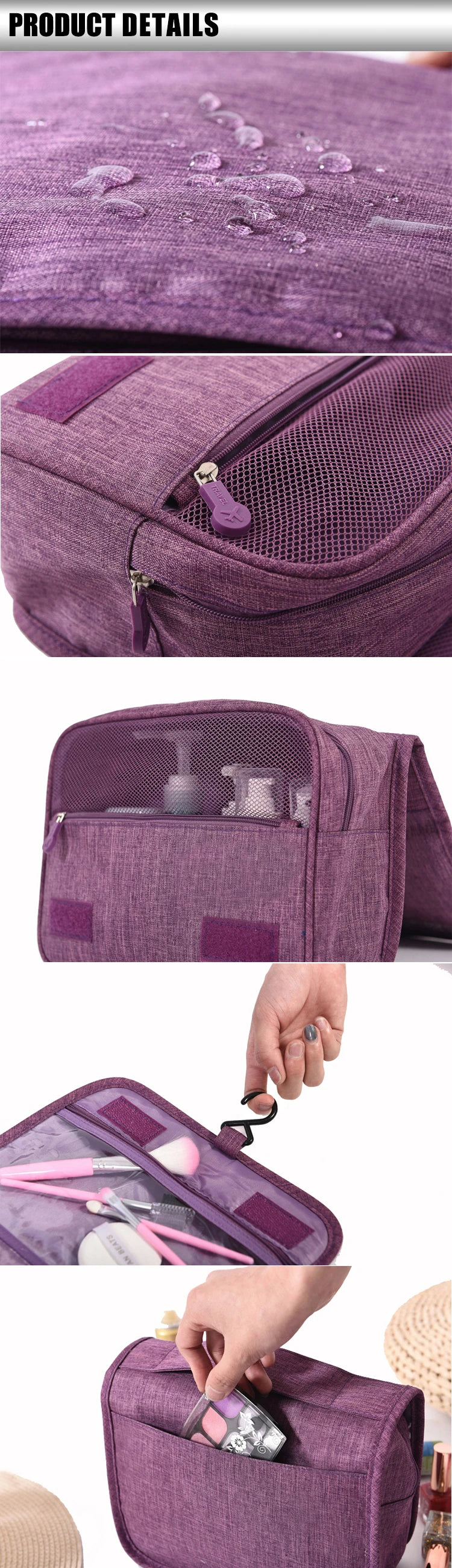 💼 EasyTrip™ Portable Cosmetic Bag