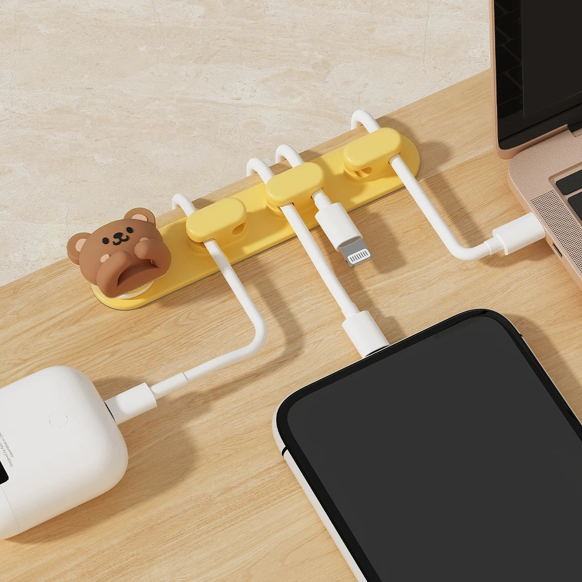 🔌 EasyTrip™ Cute Cable Organizer