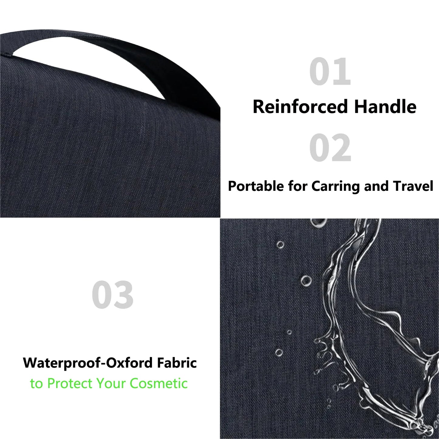💼 EasyTrip™ Portable Cosmetic Bag