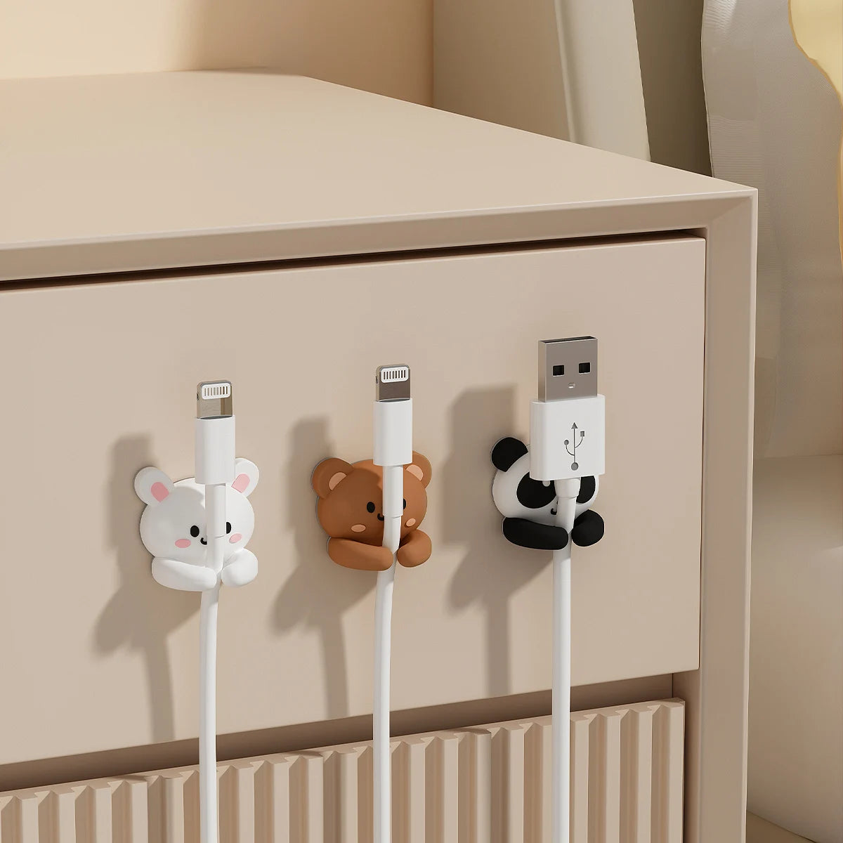 🔌 EasyTrip™ Cute Cable Organizer
