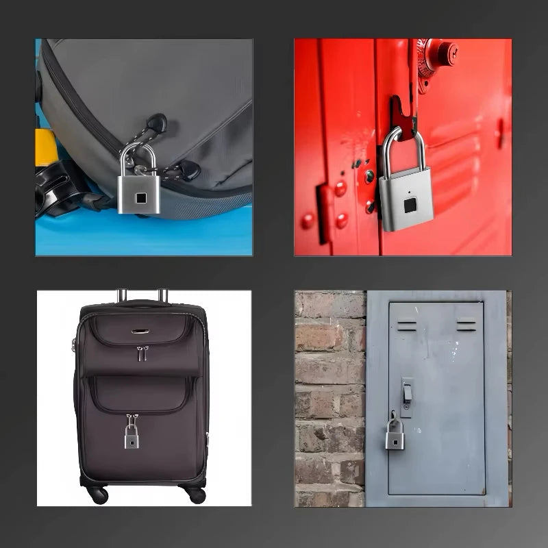 🔒 Easy SafeTrip™ Magnetic Fingerprint Lock